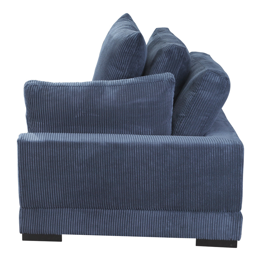 Moe's Home Tumble Corner Sectional in Navy Blue (21' x 43.5' x 43.5') - UB-1007-46