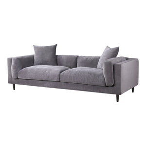 Moe's Home Lafayette Sofa in Grey (27.5' x 90.5' x 39') - UB-1011-25