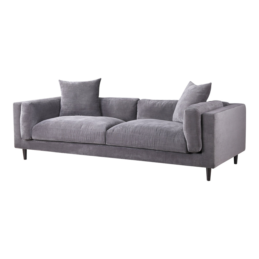 Moe's Home Lafayette Sofa in Grey (27.5' x 90.5' x 39') - UB-1011-25