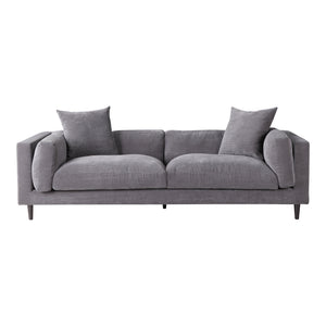 Moe's Home Lafayette Sofa in Grey (27.5' x 90.5' x 39') - UB-1011-25