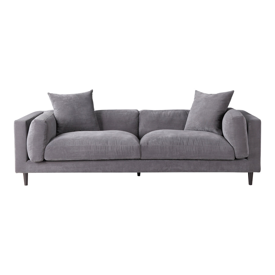 Moe's Home Lafayette Sofa in Grey (27.5' x 90.5' x 39') - UB-1011-25
