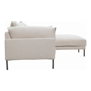 Moe's Home Jamara Sectional in Sandy Beige (31.5' x 112' x 65.75') - UB-1016-29-R