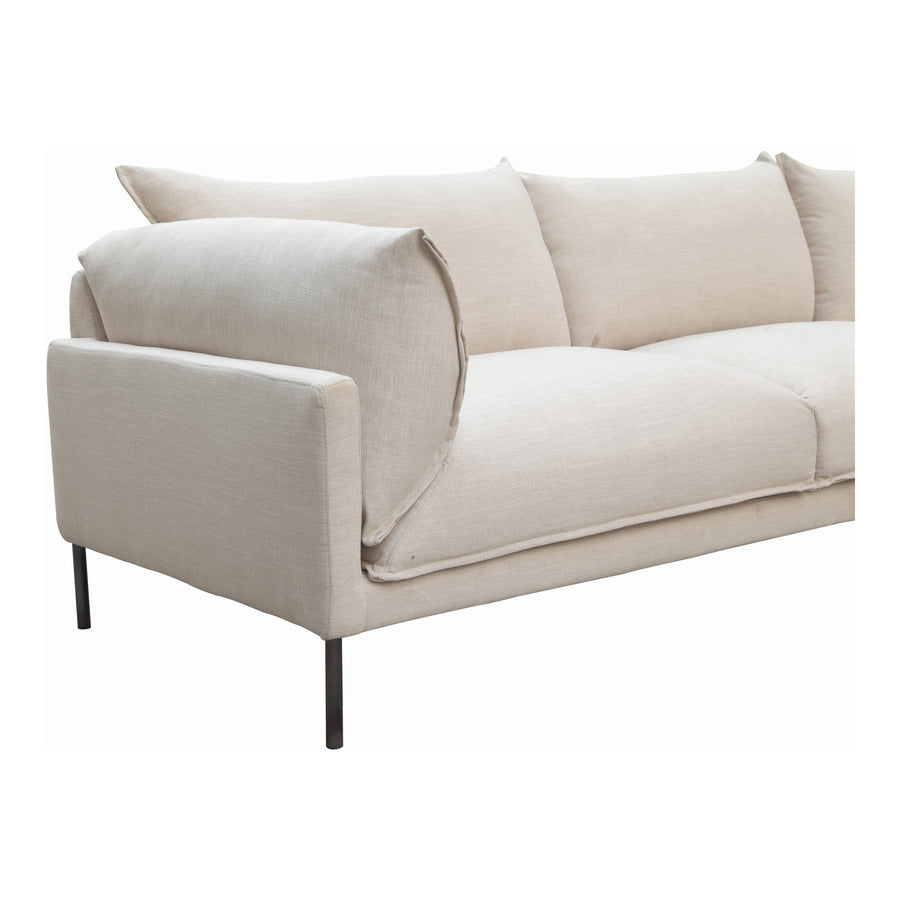 Moe's Home Jamara Sectional in Sandy Beige (31.5' x 112' x 65.75') - UB-1016-29-R