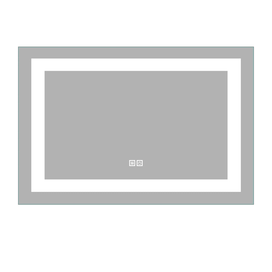 26-in H x 28-in W LED Bathroom Mirror
