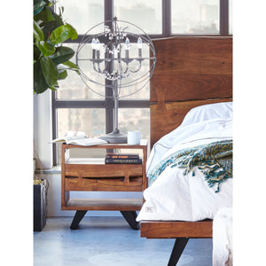 Moe's Home Madagascar Nightstand in Brown (21.5' x 21.5' x 16') - UH-1008-03