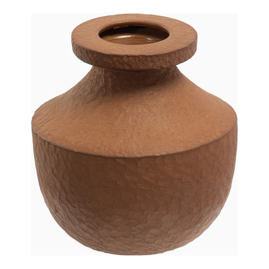 Moe's Home Attura Vase in Brown (6" x 6" x 6") - UO-1008-24