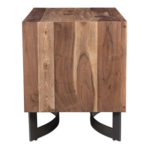 Moe's Home Bent Nightstand in Brown (22' x 26' x 18') - VE-1096-03