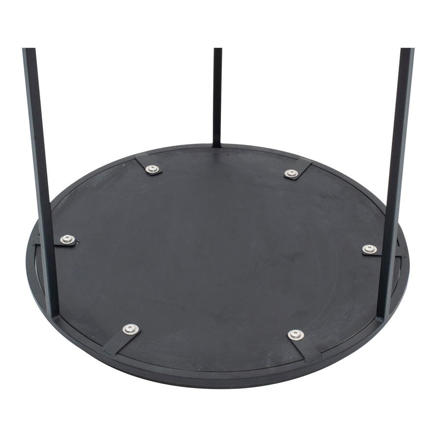 Moe's Home Roost Accent Table in Black (18.25' x 19.75' x 19.75') - VH-1008-02