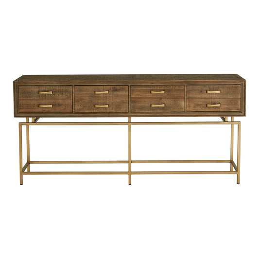 Moe's Home Annecy Console Table in Natural (33.5" x 71" x 16") - VL-1027-24