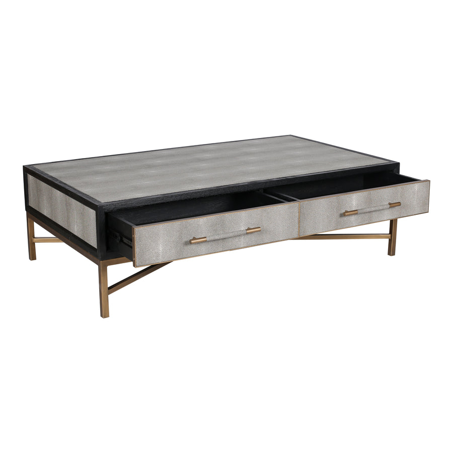 Moe's Home Mako Coffee Table in Grey (16.5' x 55' x 31') - VL-1051-15