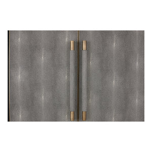 Moe's Home Mako Storage Cabinet in Grey (91' x 38' x 18') - VL-1062-15