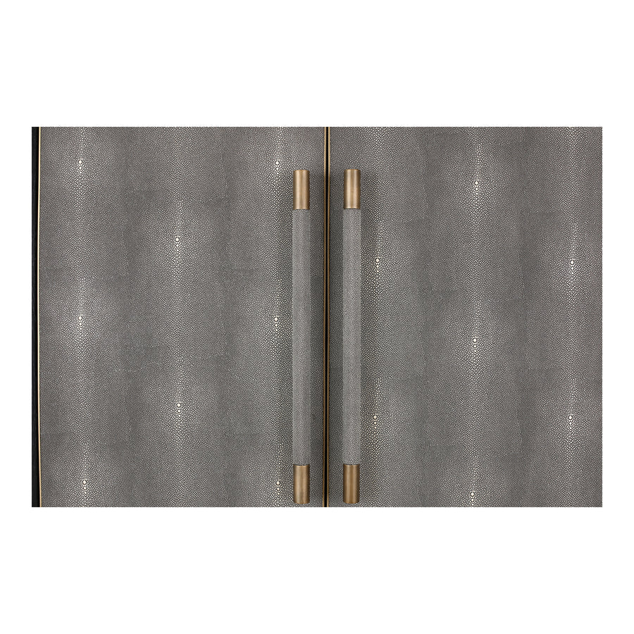 Moe's Home Mako Storage Cabinet in Grey (91' x 38' x 18') - VL-1062-15