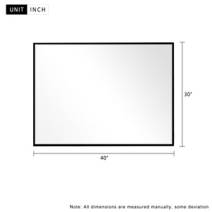 39-in H x 29-in W Wall Mirror