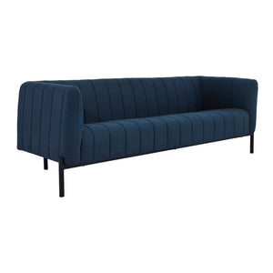 Moe's Home Jaxon Sofa in Blue (29' x 82.7' x 32') - VV-1002-19