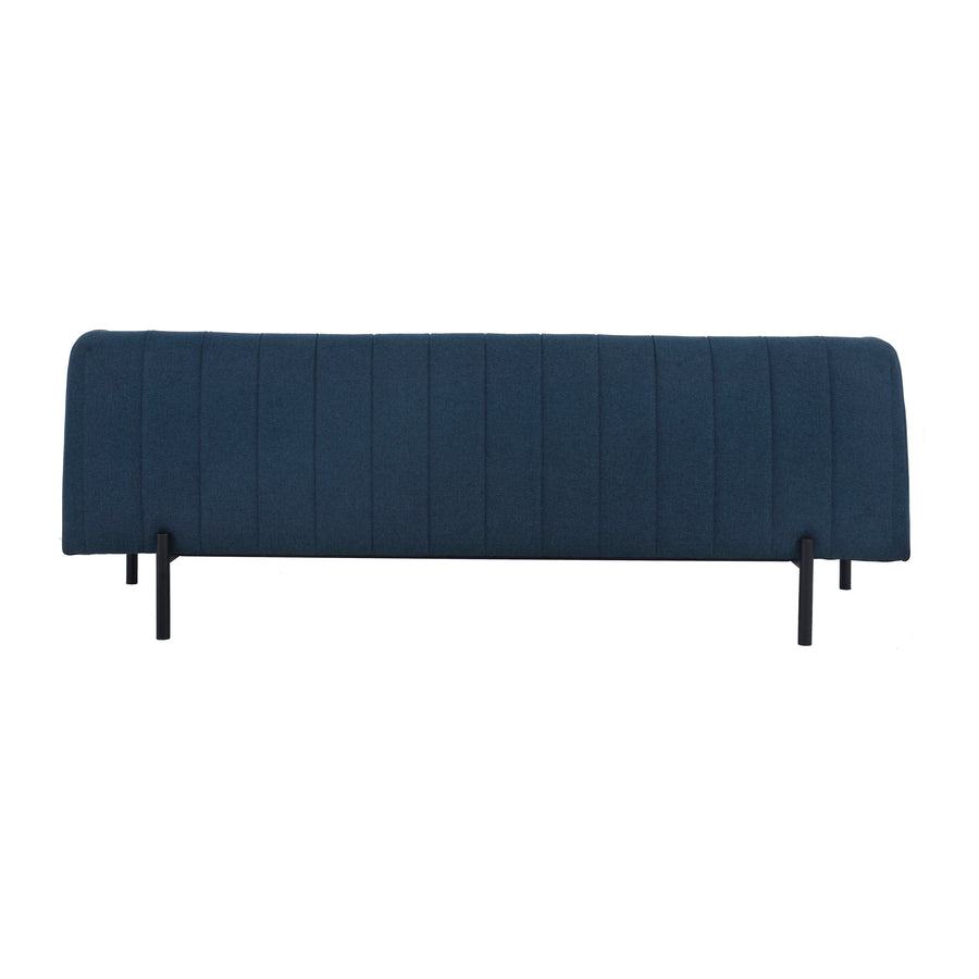 Moe's Home Jaxon Sofa in Blue (29' x 82.7' x 32') - VV-1002-19