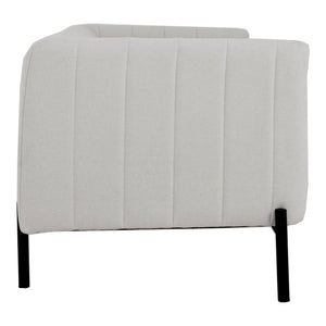 Moe's Home Jaxon Sofa in Light Grey (29' x 82.7' x 32') - VV-1002-29