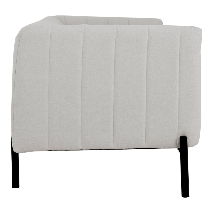 Moe's Home Jaxon Sofa in Light Grey (29' x 82.7' x 32') - VV-1002-29