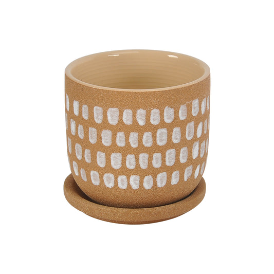 Moe's Home Botanical Vase in Small (4.5" x 4.5" x 4.5") - VZ-1029-24