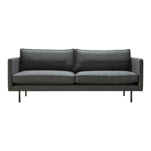 Moe's Home Raphael Sofa in Charcoal Grey (32.5' x 83' x 34.5') - WB-1002-07
