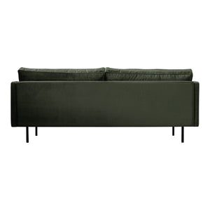 Moe's Home Raphael Sofa in Forest Green (32.25' x 82.5' x 34.5') - WB-1002-27