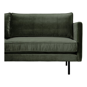 Moe's Home Raphael Sofa in Forest Green (32.25' x 82.5' x 34.5') - WB-1002-27