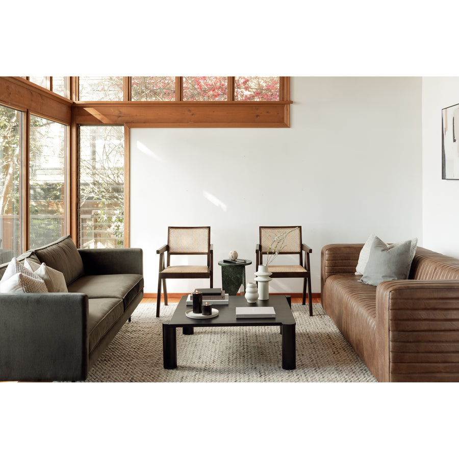 Moe's Home Raphael Sofa in Forest Green (32.25' x 82.5' x 34.5') - WB-1002-27