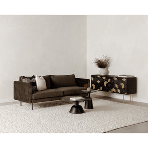 Moe's Home Raphael Sofa in Forest Green (32.25' x 82.5' x 34.5') - WB-1002-27