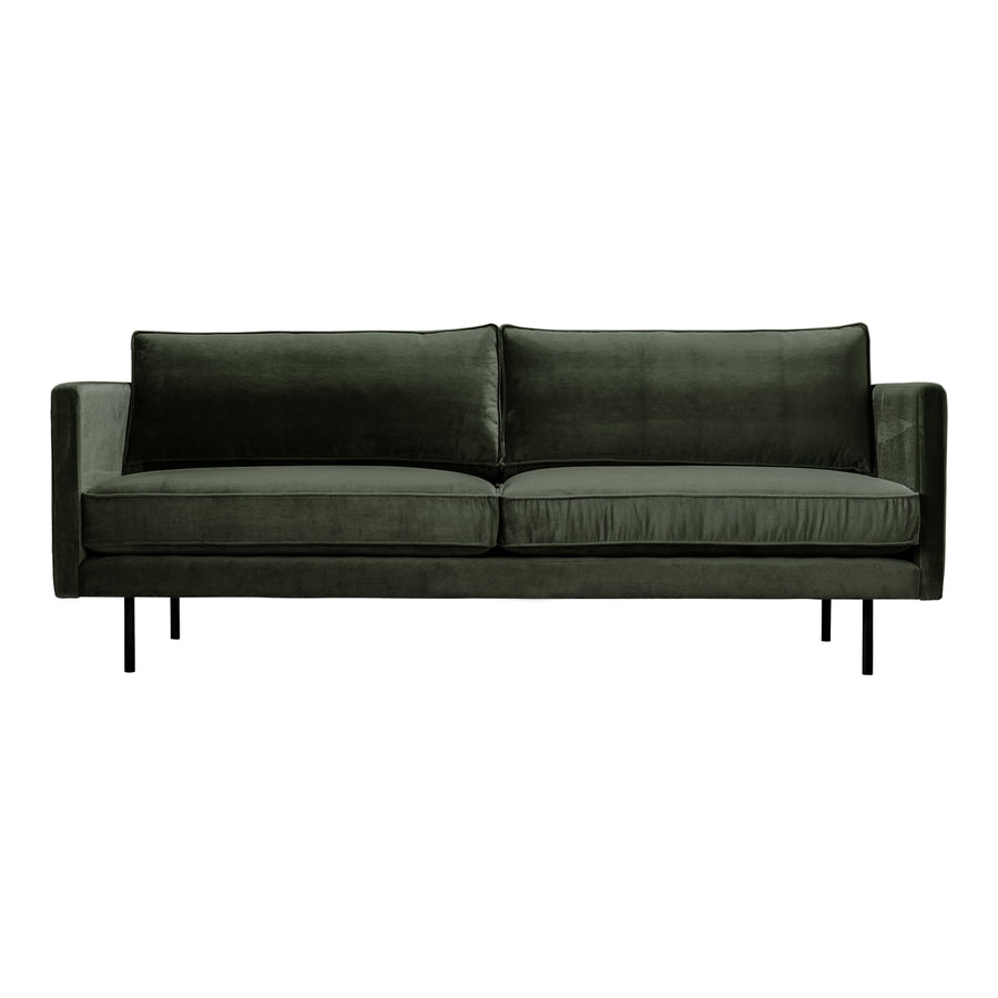 Moe's Home Raphael Sofa in Forest Green (32.25' x 82.5' x 34.5') - WB-1002-27