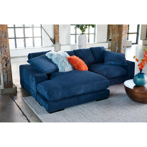 Moe's Home Lamb Pillow in Orange (16' x 16' x 3') - XU-1000-12