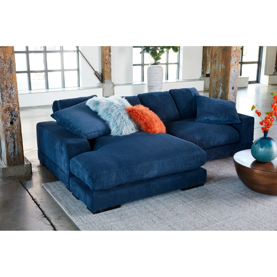 Moe's Home Lamb Pillow in Orange (16' x 16' x 3') - XU-1000-12