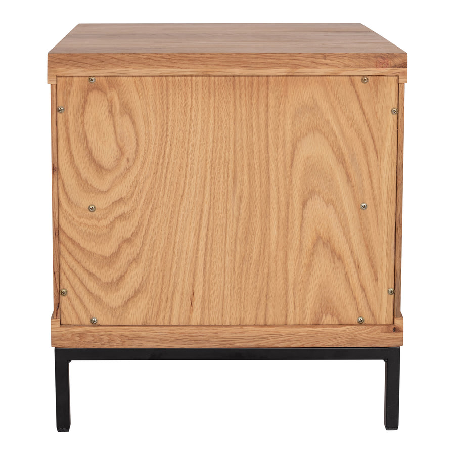 Moe's Home Montego Nightstand in Natural (17.5' x 18' x 15.5') - YC-1013-24