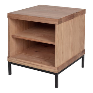 Moe's Home Montego Nightstand in Natural (17.7' x 16.5' x 15.7') - YC-1014-24