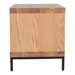 Moe's Home Montego Nightstand in Natural (17.7' x 16.5' x 15.7') - YC-1014-24