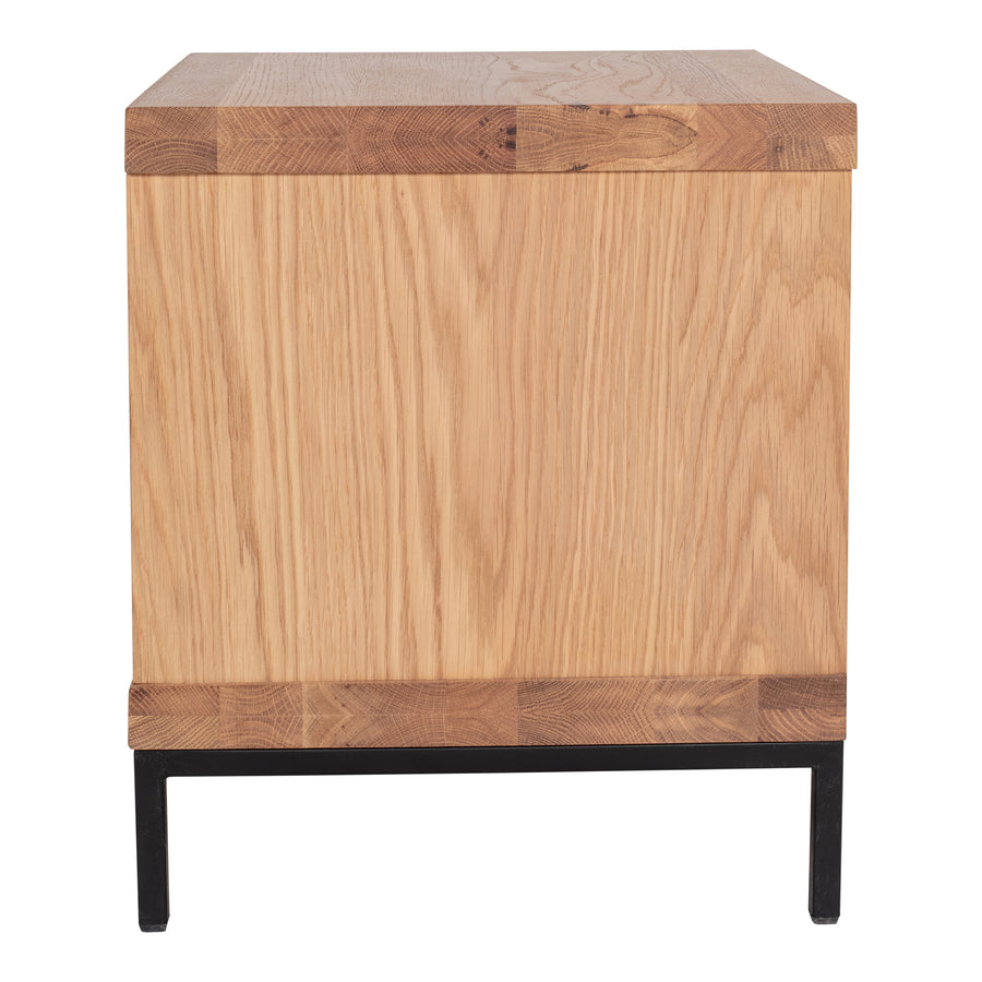 Moe's Home Montego Nightstand in Natural (17.7' x 16.5' x 15.7') - YC-1014-24