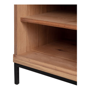 Moe's Home Montego Nightstand in Natural (17.7' x 16.5' x 15.7') - YC-1014-24