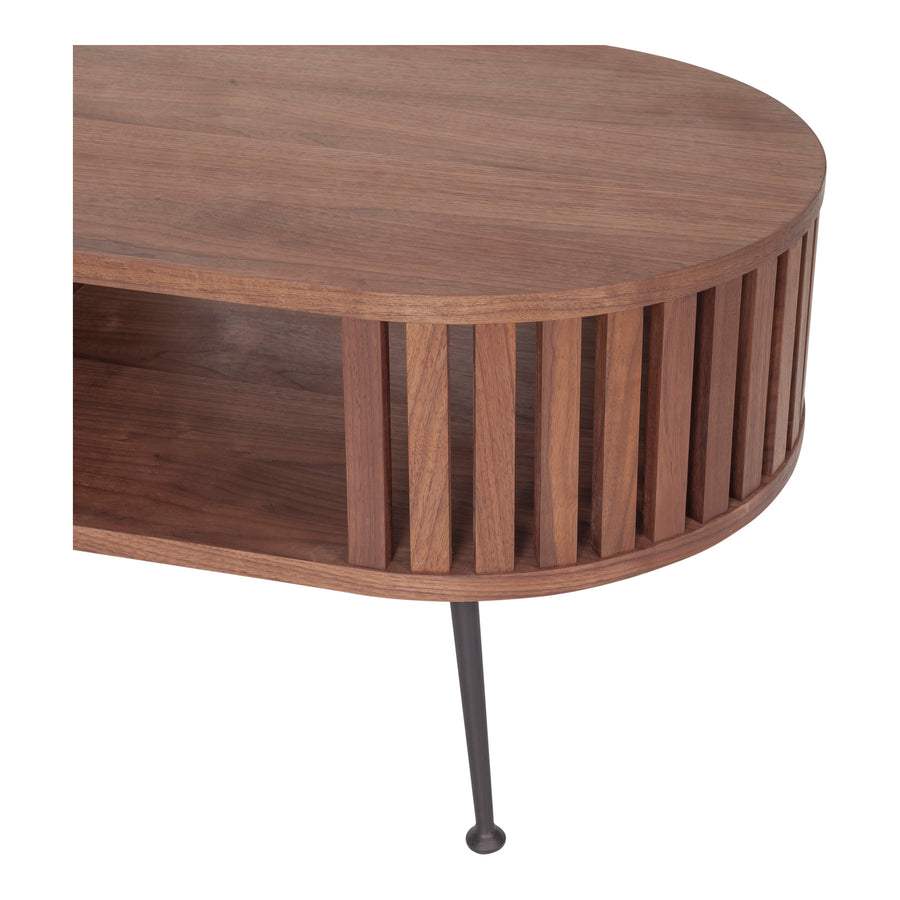 Moe's Home Henrich Coffee Table in Dark Brown (16.5' x 47' x 20') - YC-1025-21