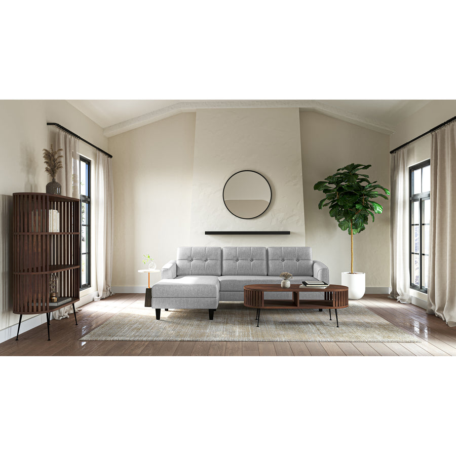 Moe's Home Henrich Coffee Table in Dark Brown (16.5' x 47' x 20') - YC-1025-21