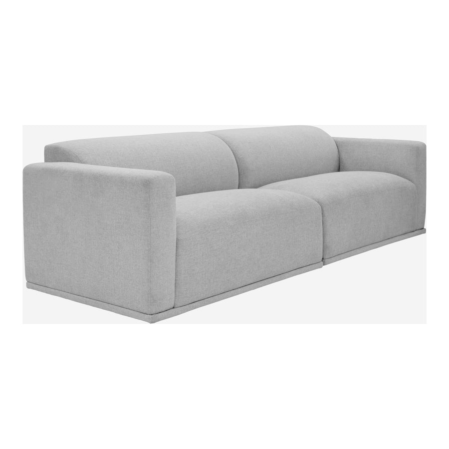 Moe's Home Malou Sofa in Grey (28.75' x 96.05' x 37') - YC-1039-15