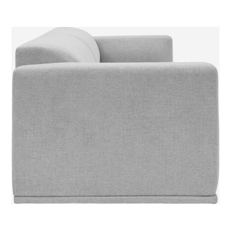 Moe's Home Malou Sofa in Grey (28.75' x 96.05' x 37') - YC-1039-15