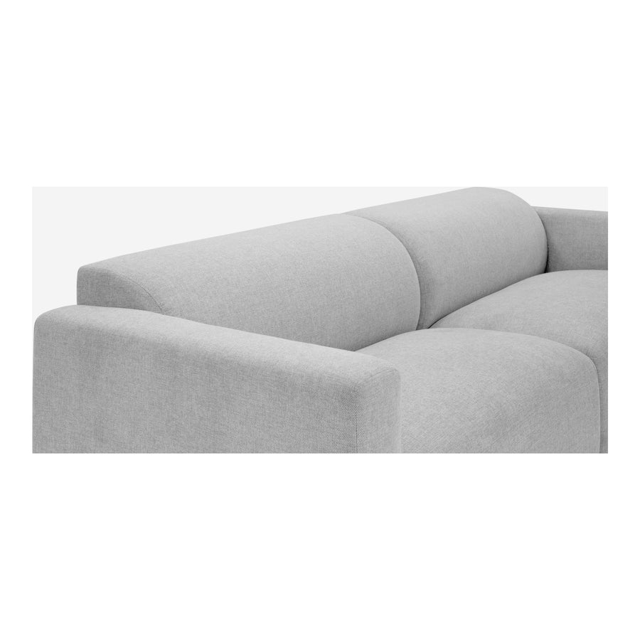 Moe's Home Malou Sofa in Grey (28.75' x 96.05' x 37') - YC-1039-15