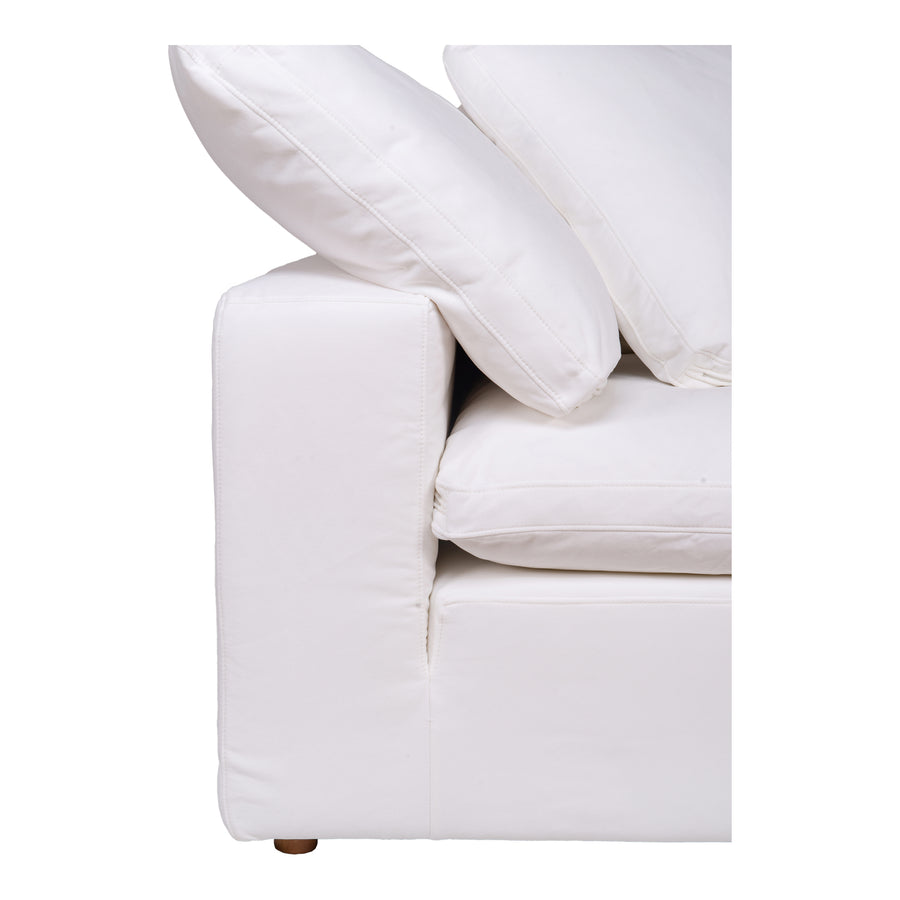 Moe's Home Clay Sectional in White (32.5' x 44.5' x 44.5') - YJ-1000-05