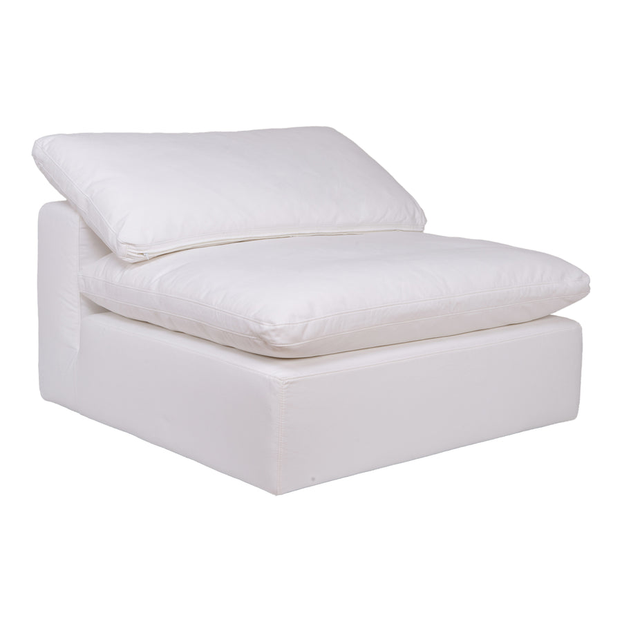 Moe's Home Clay Sectional in White (32.5' x 44.5' x 44.5') - YJ-1001-05