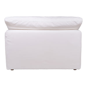 Moe's Home Clay Sectional in White (32.5' x 44.5' x 44.5') - YJ-1001-05