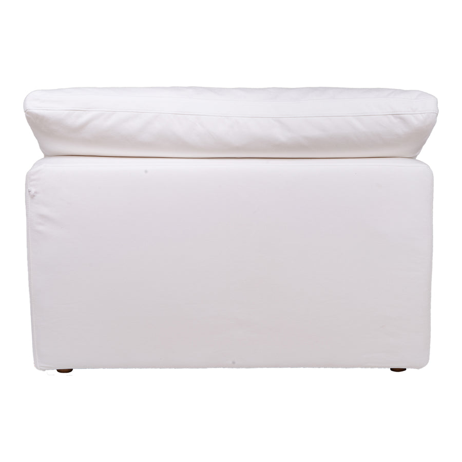 Moe's Home Clay Sectional in White (32.5' x 44.5' x 44.5') - YJ-1001-05