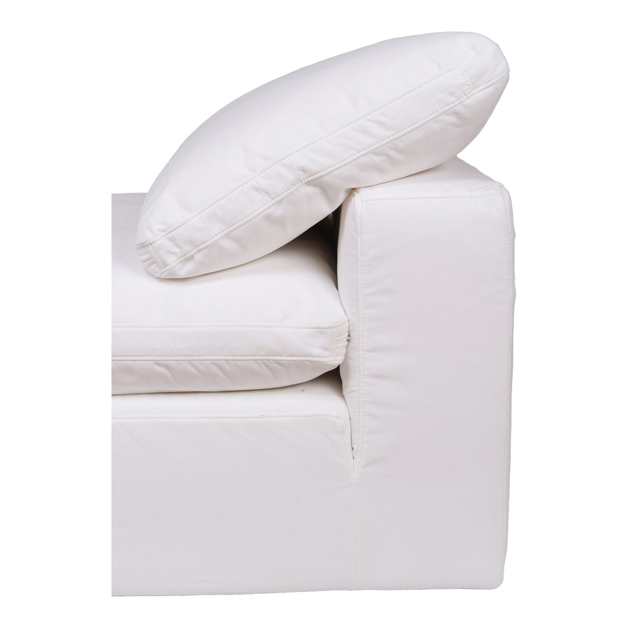 Moe's Home Clay Sectional in White (32.5' x 44.5' x 44.5') - YJ-1001-05