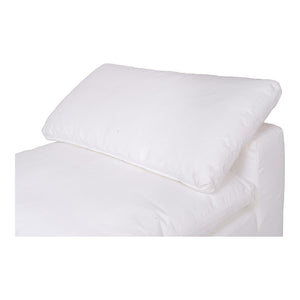 Moe's Home Clay Sectional in White (32.5' x 44.5' x 44.5') - YJ-1001-05