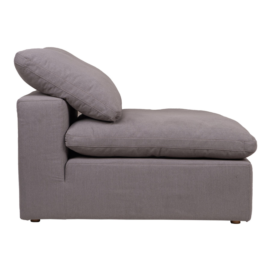 Moe's Home Clay Sectional in Light Grey (32.5' x 44.5' x 44.5') - YJ-1001-29