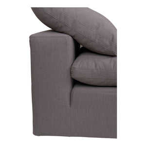 Moe's Home Clay Sectional in Light Grey (32.5' x 44.5' x 44.5') - YJ-1001-29