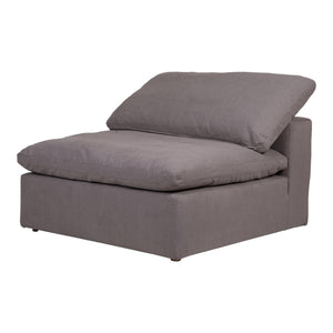 Moe's Home Clay Sectional in Light Grey (32.5' x 44.5' x 44.5') - YJ-1001-29