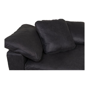 Moe's Home Clay Sectional in Black (32.5' x 44.5' x 44.5') - YJ-1004-02